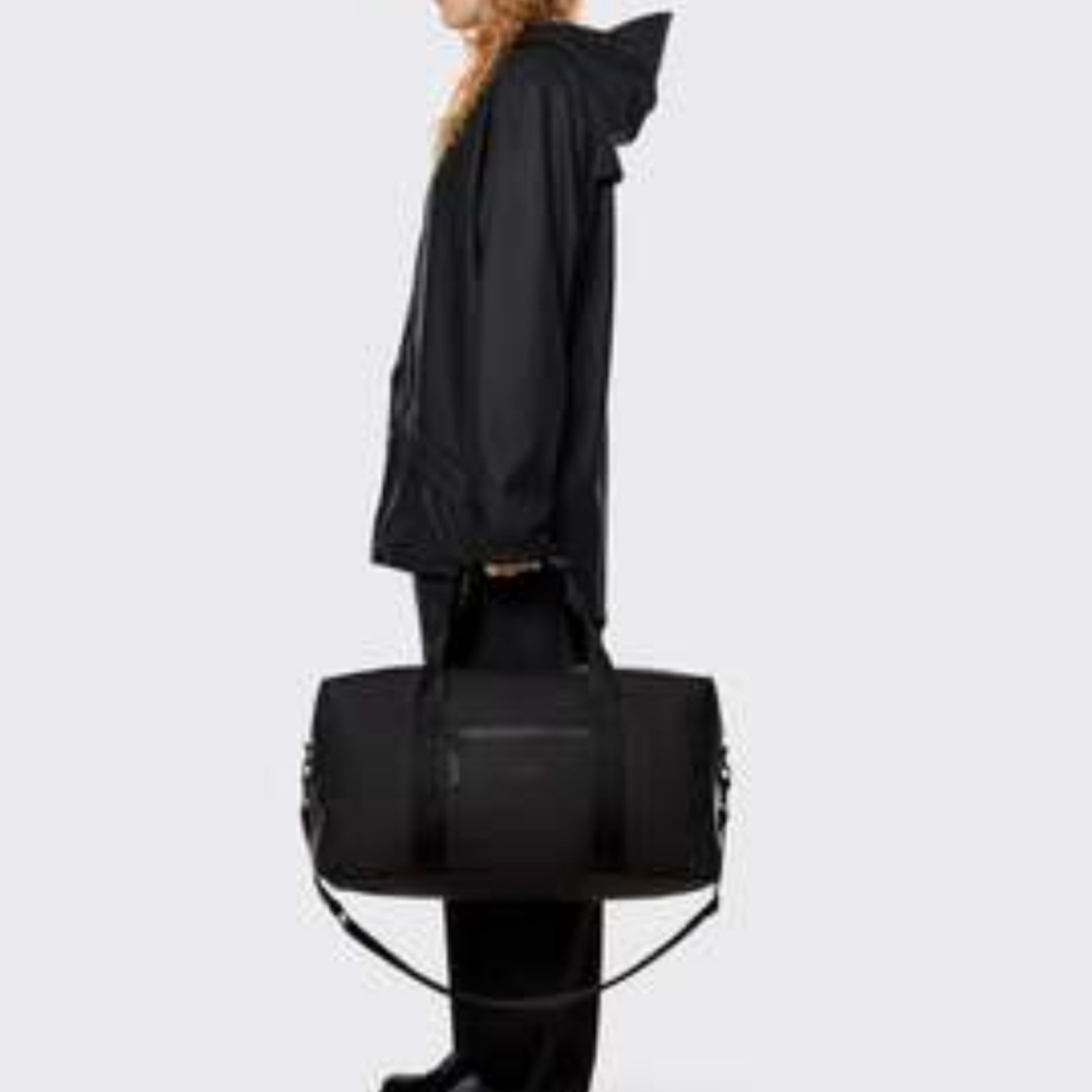 Givenchy Black Nylon Duffle Gym Weekender Bag